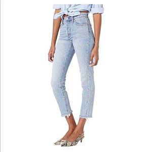 Levi’s Wedgie Fit Ankle Jeans
